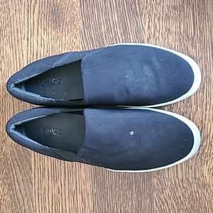 Vince Platform Slip Ons